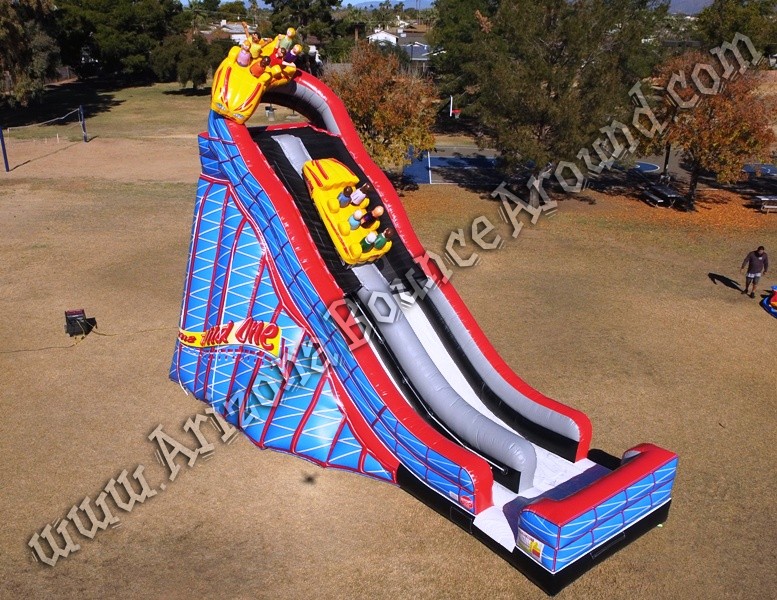 Wild one Inflatable Roller Coaster slide rental Peoria Arizona